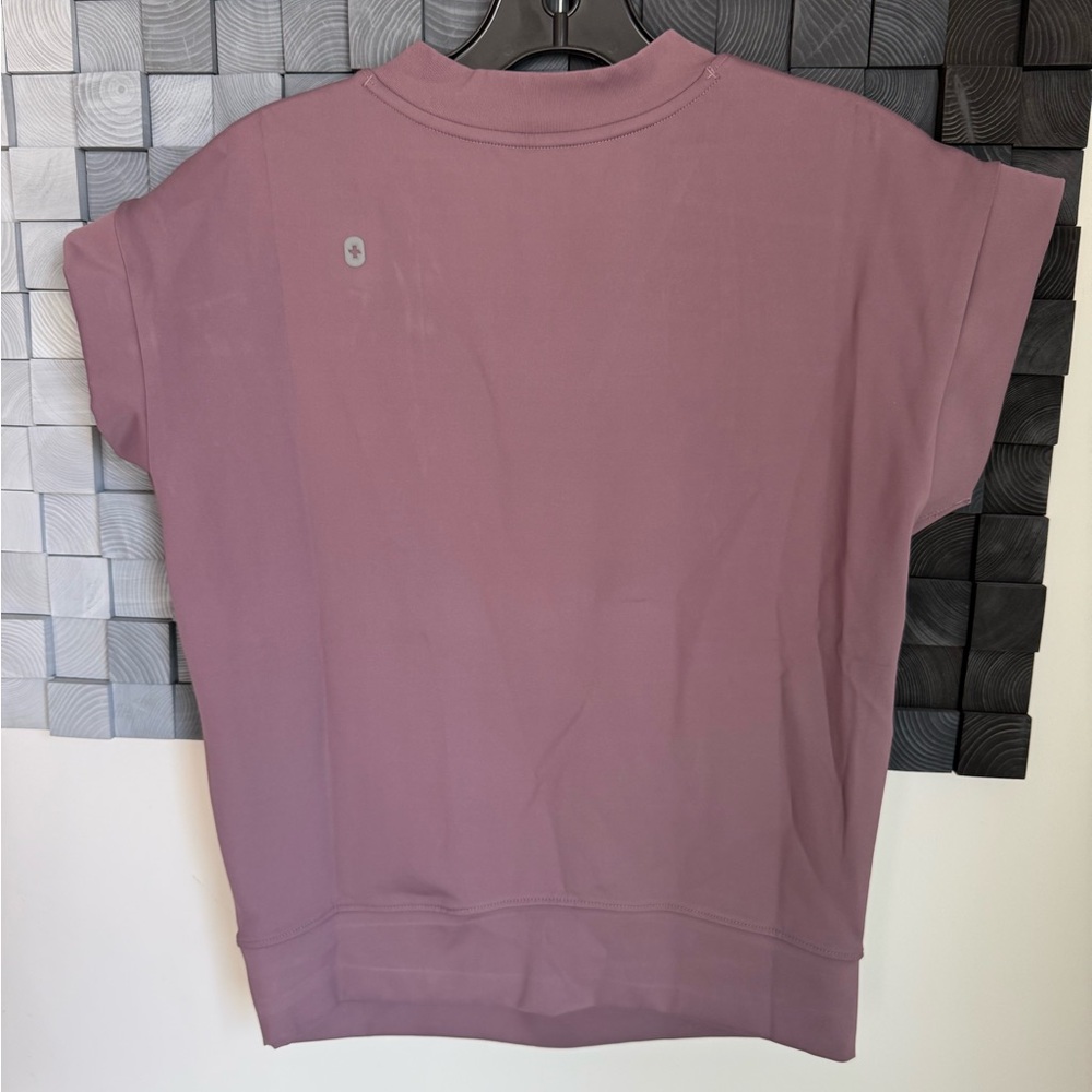 Figs V-Neck Scrub Top -Plum - Picture 9 of 12